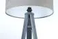 Lampa stojąca HOME 50 szara/biała/szara welurowa polska | MIRAT. w stylu  kolekcja