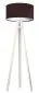 Lampa stojąca HOME 50 brązowa/biała/biała podłogowa | MIRAT.