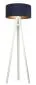 Lampa stojąca HOME 50 granatowa/złota/biała do biura | MIRAT.