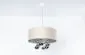 Lampa wisząca BUBBLE LIGHT 50cm kremowa glamour I sklep meblowy MIRAT.