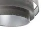 Lampa wisząca TRIO szara/srebrna nowoczesna do salonu | MIRAT. w stylu  kolekcja