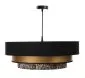 Lampa wisząca TRIO MIX czarna/złota/wielokolorowa z orientalnym wzorem | MIRAT. w stylu  kolekcja