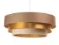 Lampa wisząca TRIO MIX beżowa/złota/kremowa symetryczna kolorowa | MIRAT. w stylu  kolekcja