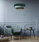 Lampa wisząca TRIO MIX zielona/wielokolorowa w kształcie walca | MIRAT. w stylu  kolekcja