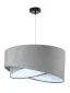 Lampa wisząca GEMSTONE szara/biała nowoczesna do przedpokoju | MIRAT. w stylu kolekcja