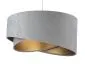 Lampa wisząca GEMSTONE szara/złota w stylu glamour | MIRAT. w stylu kolekcja