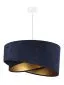 Lampa wisząca GEMSTONE granatowa/złota w stylu glamour | MIRAT. w stylu  kolekcja