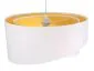 Lampa wisząca GEMSTONE WHITE biała/żółta asymetryczna do sypialni | MIRAT. w stylu  kolekcja