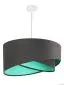 Lampa wisząca GEMSTONE GRAY grafitowa/miętowa nowoczesna | MIRAT. w stylu kolekcja