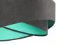 Lampa wisząca GEMSTONE GRAY grafitowa/miętowa nowoczesna | MIRAT. w stylu kolekcja