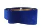 Lampa wisząca GEMSTONE niebieska/złota asymetryczna do salonu | MIRAT. w stylu  kolekcja