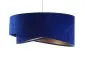 Lampa wisząca GEMSTONE niebieska/złota asymetryczna do salonu | MIRAT. w stylu  kolekcja
