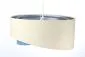 Lampa wisząca BEIGE beżowa/niebieska/srebrna asymetryczna | MIRAT. w stylu kolekcja