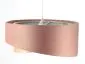 Lampa wisząca ROSE GOLD różowa/beżowa trzykolorowa asymetryczna | MIRAT. w stylu  kolekcja