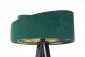 Lampa stojąca GEMSTONE zielona/czarna podłogowa do salonu | MIRAT.