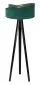 Lampa stojąca GEMSTONE zielona/czarna podłogowa do salonu | MIRAT.