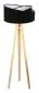 Lampa stojąca GEMSTONE czarna/sosna podłogowa do biura | MIRAT.