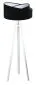 Lampa stojąca GEMSTONE czarna/biała nowoczesna | MIRAT.