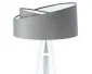 Lampa stojąca GEMSTONE szara/biała na 1 żarówkę | MIRAT.