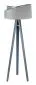 Lampa stojąca GEMSTONE szara/srebrna w stylu skandynawskim | MIRAT.