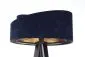 Lampa stojąca GEMSTONE granatowa/złota/czarna w stylu loft | MIRAT.