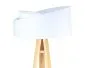 Lampa stojąca GEMSTONE biała/sosna w stylu skandynawskim | MIRAT. w stylu  kolekcja