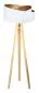 Lampa stojąca GEMSTONE biała/złota/sosna podłogowa | MIRAT. w stylu  kolekcja