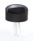 Lampa stołowa GEMSTONE czarna/srebrna/biała mała do salonu | MIRAT.