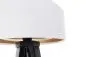 Lampa stołowa GEMSTONE biała/złota/czarna w stylu loft | MIRAT.