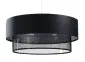 Lampa wisząca DOUBLE NET 40 czarna w stylu industrialnym | MIRAT.