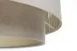 Lampa wisząca DUO LAMI LINE 60x25 kremowa/beżowa lniana I sklep meblowy MIRAT.