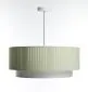 Lampa wisząca DUO LAMI LINE 60x25 zielona/kremowa pojedyncza I sklep meblowy MIRAT.