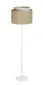 Lampa stojąca ASU I beżowa/biała w stylu skandynawskim I sklep meblowy MIRAT.