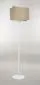Lampa stojąca ASU II beżowa/biała boho I sklep meblowy MIRAT.
