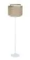 Lampa stojąca ASU II beżowa/biała boho I sklep meblowy MIRAT.