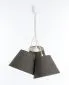 Lampa wisząca ENTURO TRIO szara ręcznie robiona I sklep meblowy MIRAT.