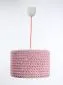 Lampa wisząca COTTON 30 różowa dziecięca | MIRAT.