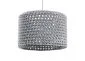 Lampa wisząca COTTON 30 szara ręcznie robiona polska | MIRAT. w stylu  kolekcja