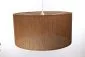 Lampa wisząca NATURAL GRAIN 60 jasnobrązowa nad stół tkanina | MIRAT.