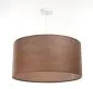 Lampa wisząca NATURAL BROWN 40 brązowa walec do kuchni | MIRAT.