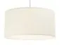 Lampa wisząca NATURAL CREAM 50 kremowa płócienna minimalistyczna | MIRAT.