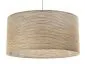 Lampa wisząca NATURAL BAMBOO 50 beżowa tkanina w stylu boho | MIRAT.