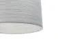 Lampa wisząca NATURAL SILVER 50 jasnoszara nad stół w stylu boho | MIRAT.