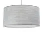 Lampa wisząca NATURAL SILVER 50 jasnoszara nad stół w stylu boho | MIRAT.