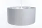 Lampa wisząca MODERN 50 szara/srebrne lustro do salonu I sklep meblowy MIRAT.