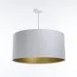 Lampa wisząca MODERN 50 szara/złota ręcznie robiona I sklep meblowy MIRAT.