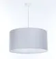 Lampa wisząca MODERN 40 szara/biała mała ręcznie robiona I sklep meblowy MIRAT.