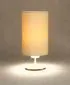 Lampa stołowa ERUTAN kremowa z włącznikiem przesuwnym I sklep meblowy MIRAT.