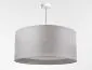 Lampa wisząca DUO LEN LIGHT 005-50 szara/beżowa pojedyncza I sklep meblowy MIRAT.