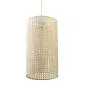 Lampa wisząca BOHO SLIM rattan naturalny minimalistyczna ręcznie robiona | MIRAT.